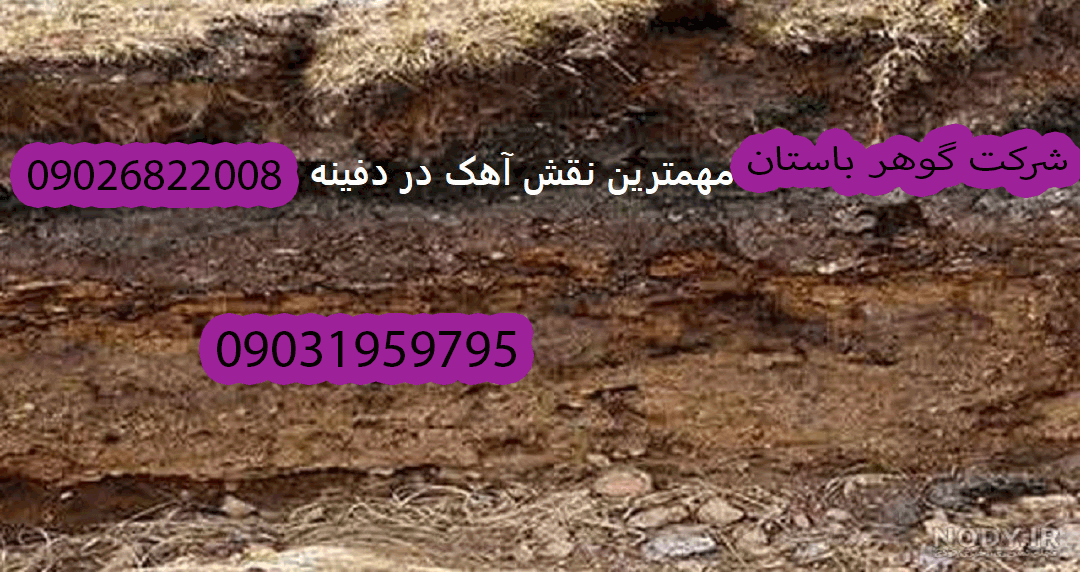 مهمترین نقش آهک در دفینه یابی