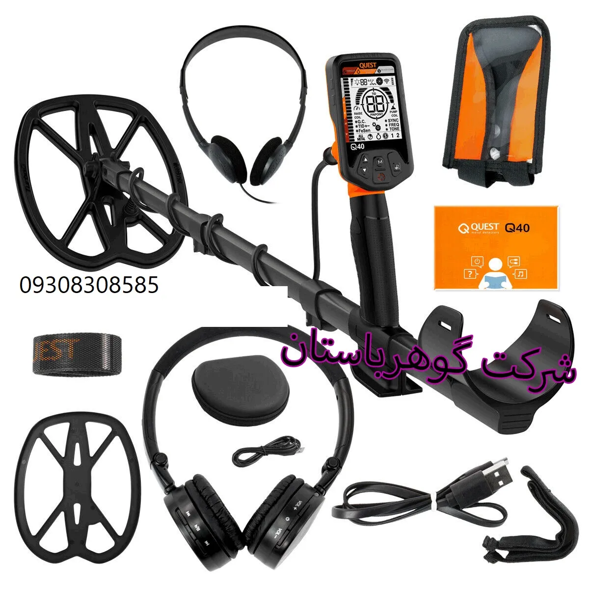 معرفی فلزیاب QUEST Q40