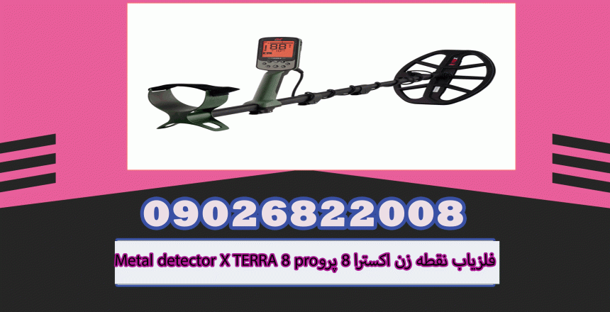 Metal detector X TERRA 8 pro